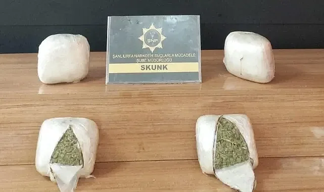 Şanlıurfa'da uyuşturucu operasyonu!
