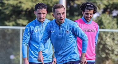 Trabzonspor, Çaykur Rizespor maçı hazırlıklarını sürdürdü