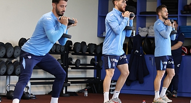 Trabzonspor hazırlıklarını sürdürdü