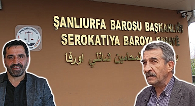 Urfa Barosu'ndan kayyum atamalarına tepki!