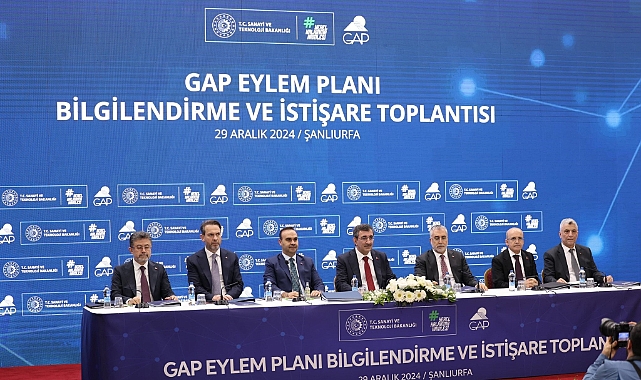 6 Bakan GAP'ın başkenti Şanlıurfa'da neler konuştular?
