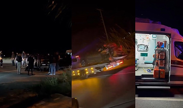 Antalya'da zincirleme kaza : Yaralılar var
