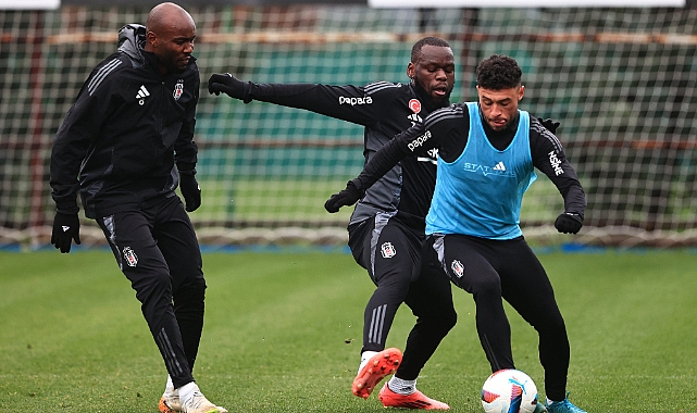Beşiktaş, Fenerbahçe derbisinin hazırlıklarını sürdürdü