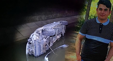 Diyarbakır'da su kanalına düşen otomobilin sürücüsü hayatını kaybetti