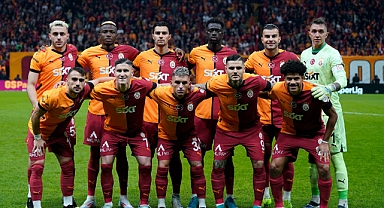 Galatasaray ligin ilk yarısına lider girdi