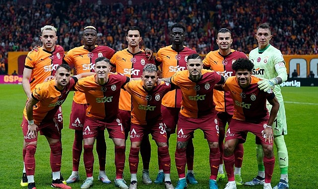 Galatasaray ligin ilk yarısına lider girdi