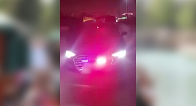 Gaziantep'te yetkisiz çakar kullanan araca 192 bin lira ceza