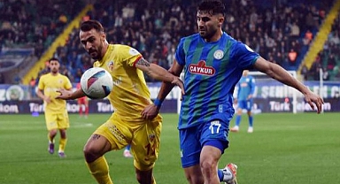 Kayserispor Rize'de 6 maçtır kazanamıyor