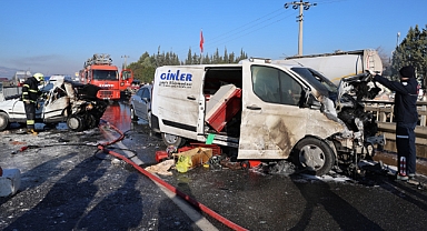 Muğla'da zincirleme kaza: Yaralılar var