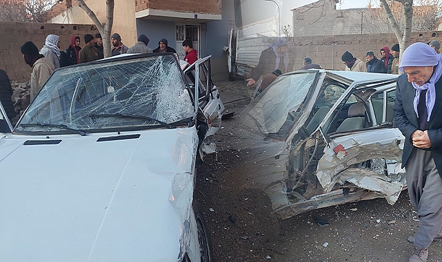 Şanlıurfa 2 kişinin yaralandığı kaza kamerada