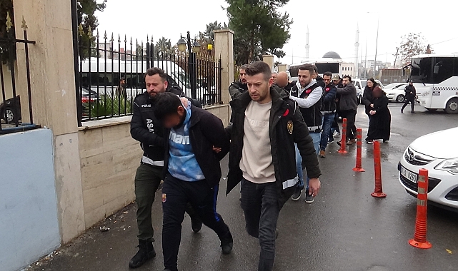 Şanlıurfa’da 15 milyon TL’lik altın hırsızlığında 9 gözaltı