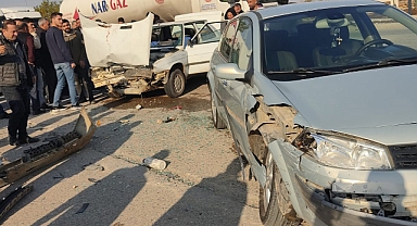 Şanlıurfa'da ambulansı takip eden sürücü kazaya neden oldu!