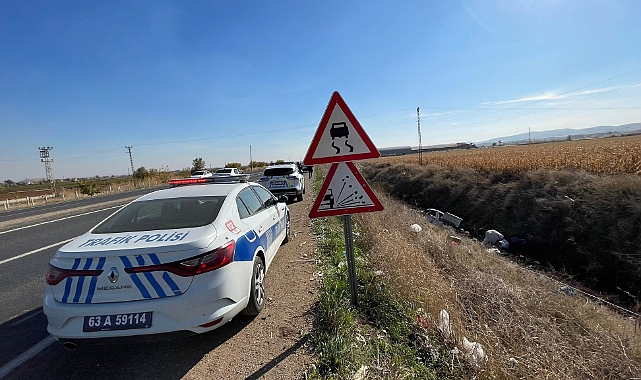Şanlıurfa'da otomobil devrildi: 5 yaralı