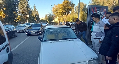 Şanlıurfa'da sürücüye mermi şoku