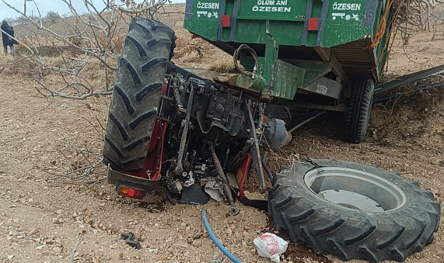 Şanlıurfa'da traktör devrildi: Yaralılar var