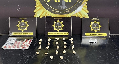 Adıyaman'da uyuşturucuyla yakalanan şahıs tutuklandı