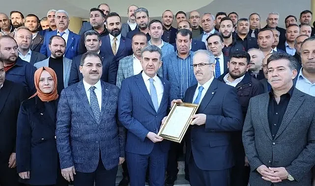 AK Parti Şanlıurfa İl Başkanı mazbatasını aldı!