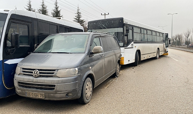 Ankara'da zincirleme kaza! 31 yaralı