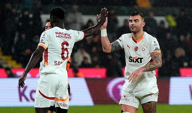 Galatasaray puanını 50'ye çıkardı