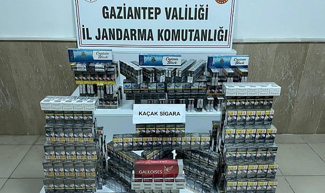 Gaziantep'te 1 milyon TL değerinde kaçak malzeme ele geçirildi
