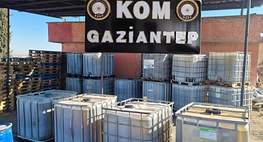 Gaziantep'te 15 bin litre kaçak akaryakıt ele geçirildi