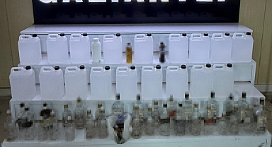 Gaziantep'te binlerce şişe sahte alkol ele geçirildi!