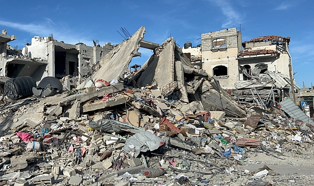 Gazze'nin güneyindeki Refah kenti "moloz yığınına" dönüştü