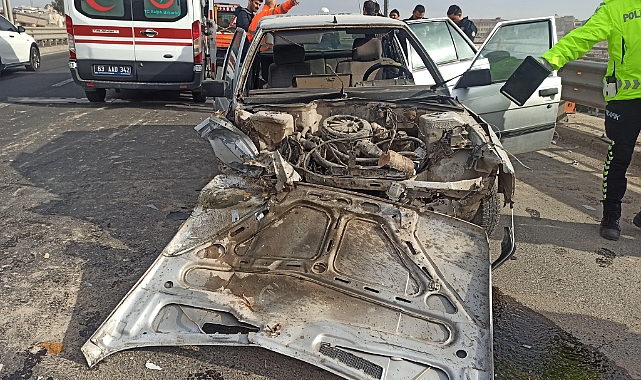 Şanlıurfa’da feci kaza!