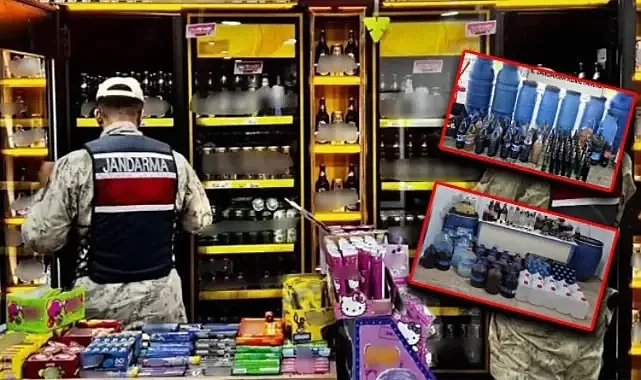Şanlıurfa'da sahte alkol imalatçılarına "Çengel" operasyonu!