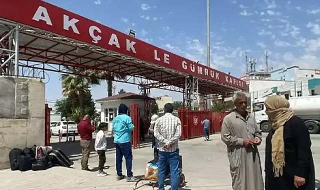 Şanlıurfa'daki Suriyelilerin dönüş aşamaları belli oldu!