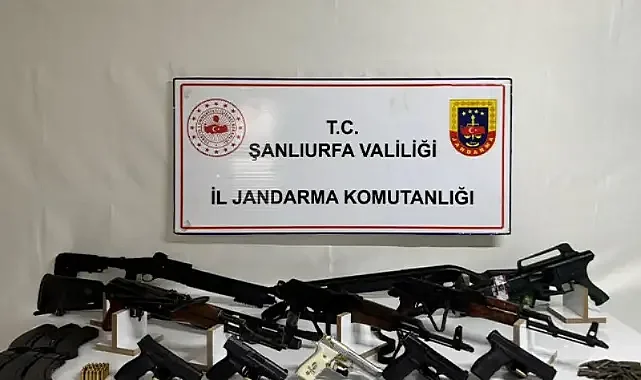 Şanlıurfa'nın silah kaçakçılarına operasyon!