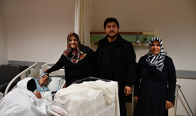 Siverek'te 2025 yılının ilk bebekleri dünyaya geldi