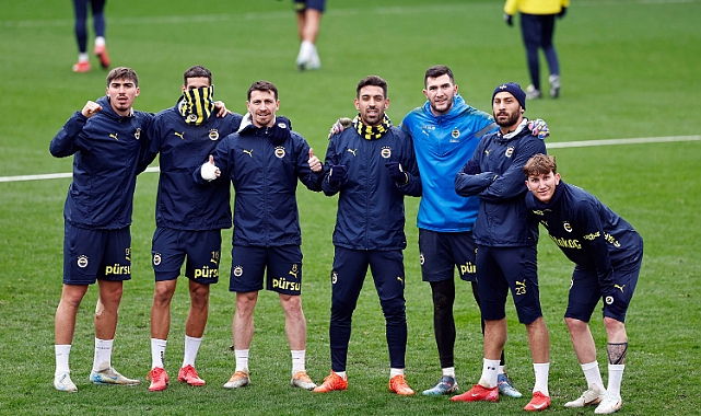 Fenerbahçe, Anderlecht maçı hazırlıklarına başladı
