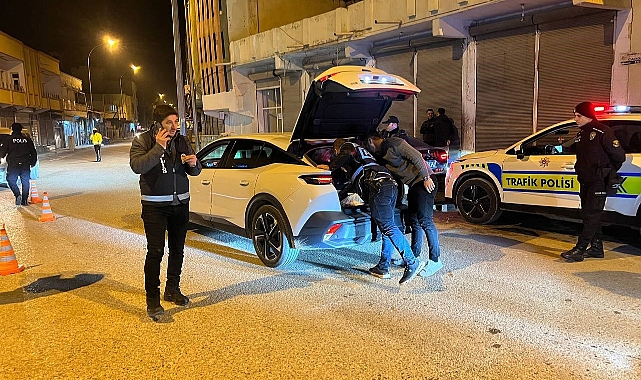 Şanlıurfa’da 'Huzur 63' uygulamasına 250 polis katıldı