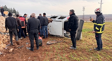 Şanlıurfa’da iki otomobil çarpıştı!