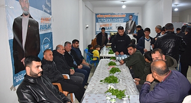 Siverek'te yerel seçimleri aratmayan muhtarlık seçim çalışmaları