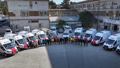 Sağlık Bakanlığı'ndan Şanlıurfa'ya dev yatırım: 11 yeni araç hizmete girdi