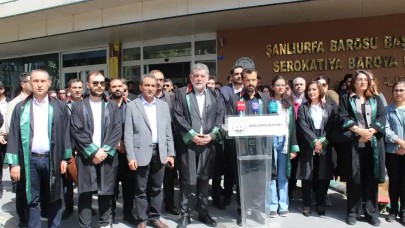 Şanlıurfa Barosu’ndan İmamoğlu ve İstanbul Barosu tepkisi