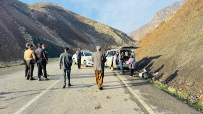 Şırnak’ta otomobil ile kamyonet kafa kafaya çarpıştı!