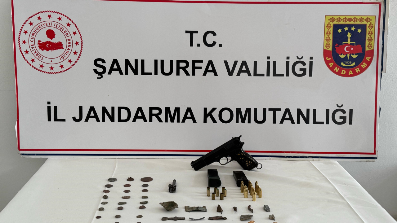 Şanlıurfa'da tarihi eser kaçakçılığı!
