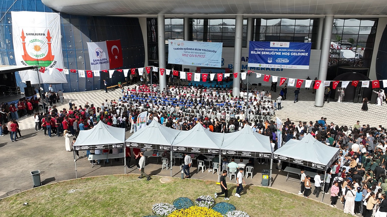 Şanlıurfa'da bilim şenliği başladı: Gençler geleceğe hazırlanıyor