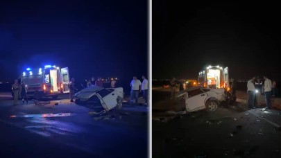 Siverek’te feci kaza: Otomobil tıra çarptı, 1 ölü, 1 ağır yaralı