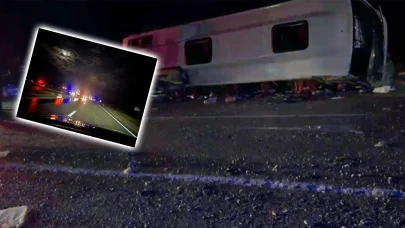 Kahramanmaraş'ta minibüs devrildi: 1 ölü, 19 yaralı