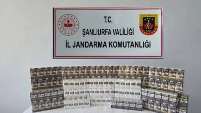 Şanlıurfa'da kaçak çay ve sigara ele geçirildi