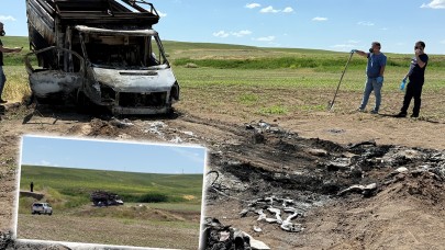 Diyarbakır’da baba oğul kamyonetle yanmış halde bulundu