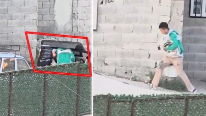 Haliliye’de hırsızlık anı kamerada: Otomobilin bagajını böyle boşalttılar!