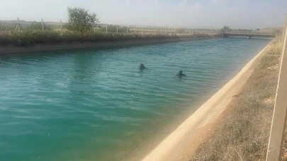 Şanlıurfa'da sulama kanalına düşen çocuk 3 gündür aranıyor