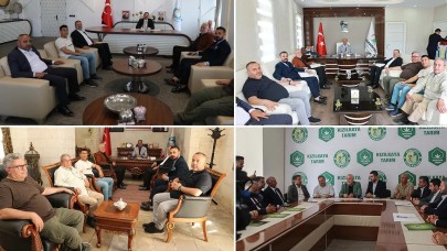 Şanlıurfaspor’dan Yerel Yöneticilere Destek Ziyareti