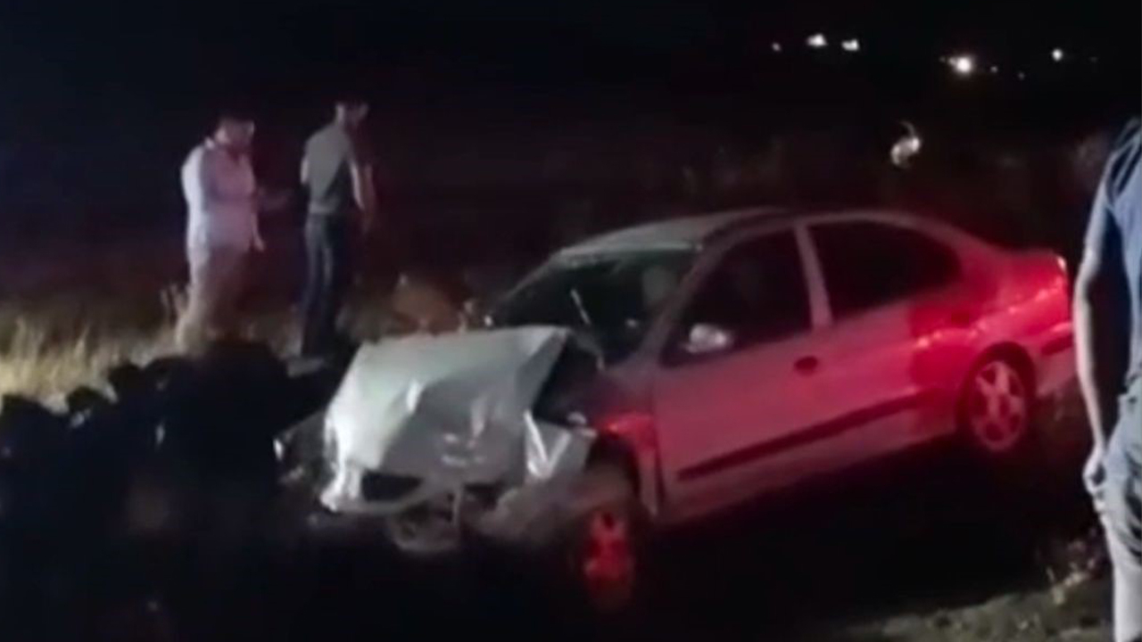 Siverek’te Korkutan Kaza: Otomobil Taşlara Çarptı, 2 Kişi Yaralandı