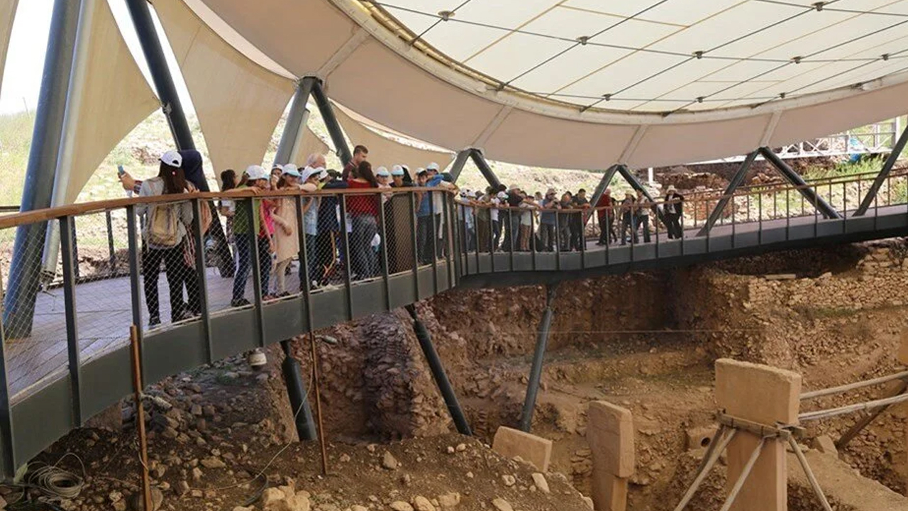 Şanlıurfa’da Göbeklitepe’ye Bayramda 23 Bin Ziyaretçi